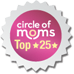 I'm in Circle of Moms Top 25 Creative Moms - 2012